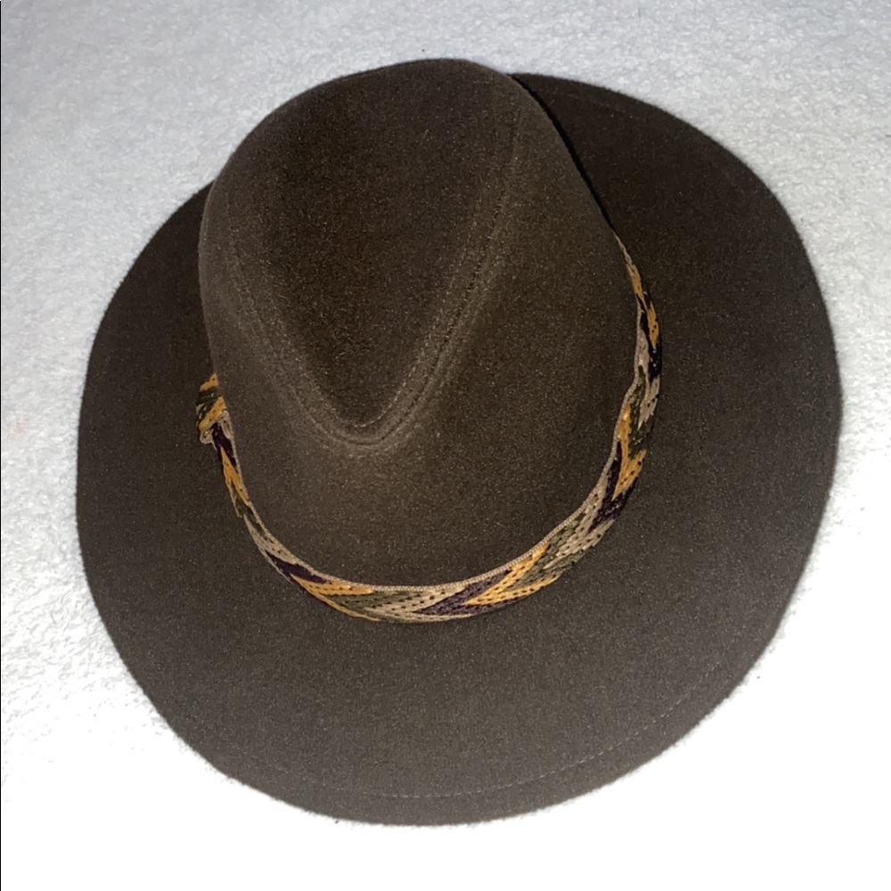 Brown fedora